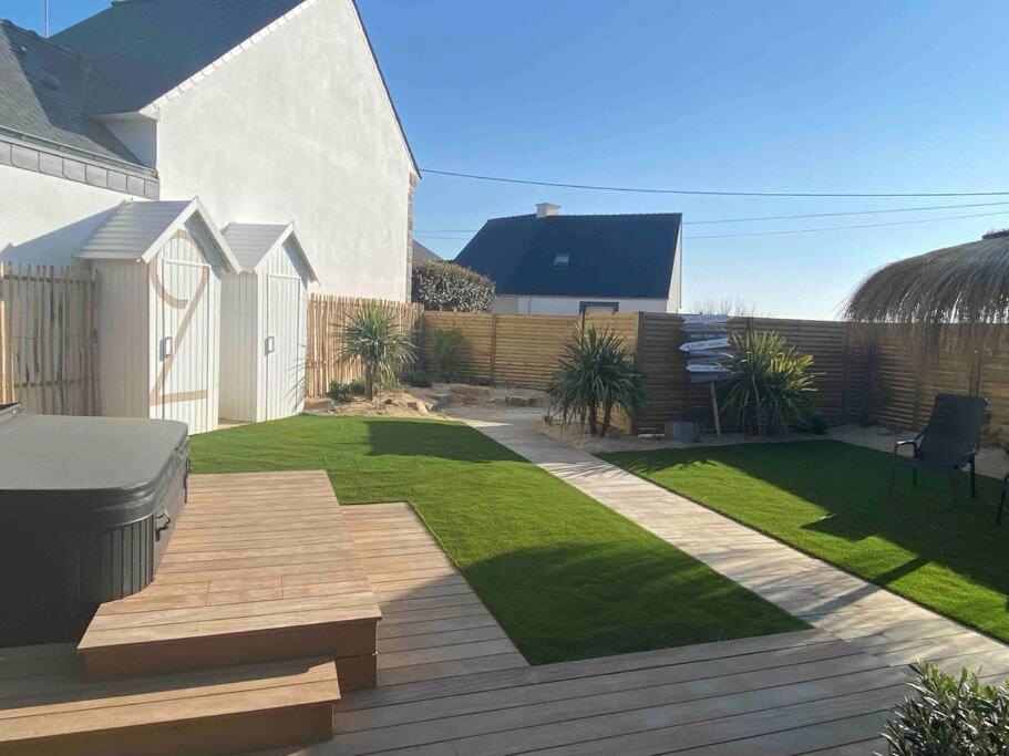 La Cabane De La Plage Quiberon Exterior photo